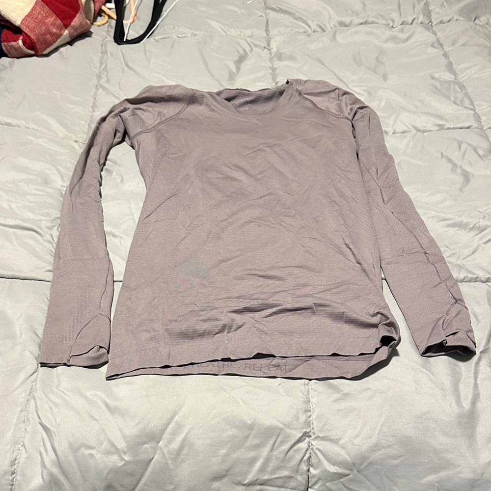 lululemon athletica Women's Long Sleeve Top in Purple